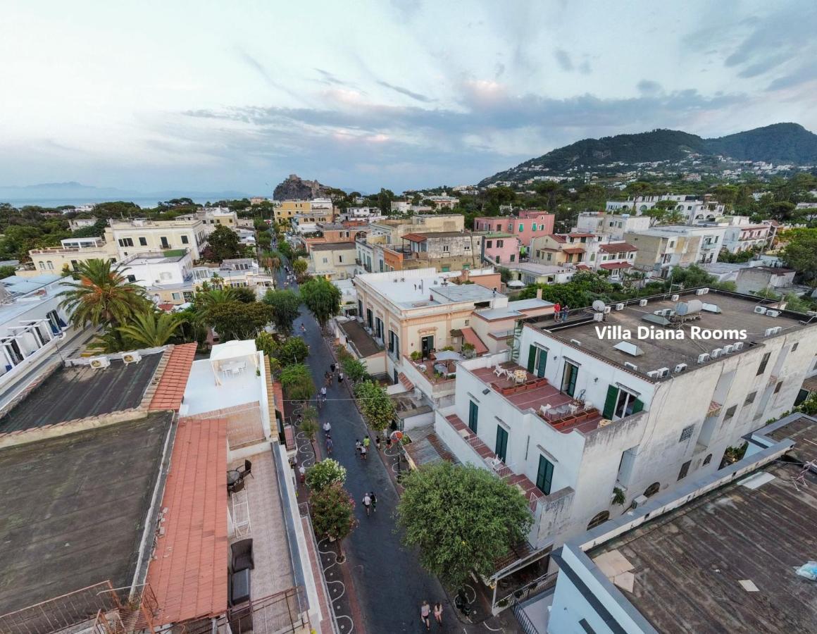 Villa Diana - Beach & Rooms Ischia Dış mekan fotoğraf