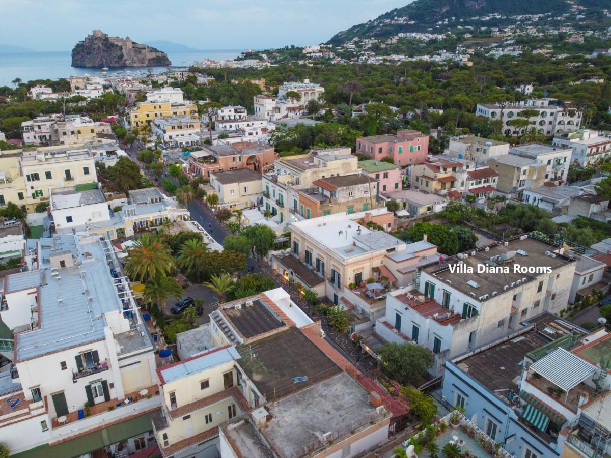 Villa Diana - Beach & Rooms Ischia Dış mekan fotoğraf